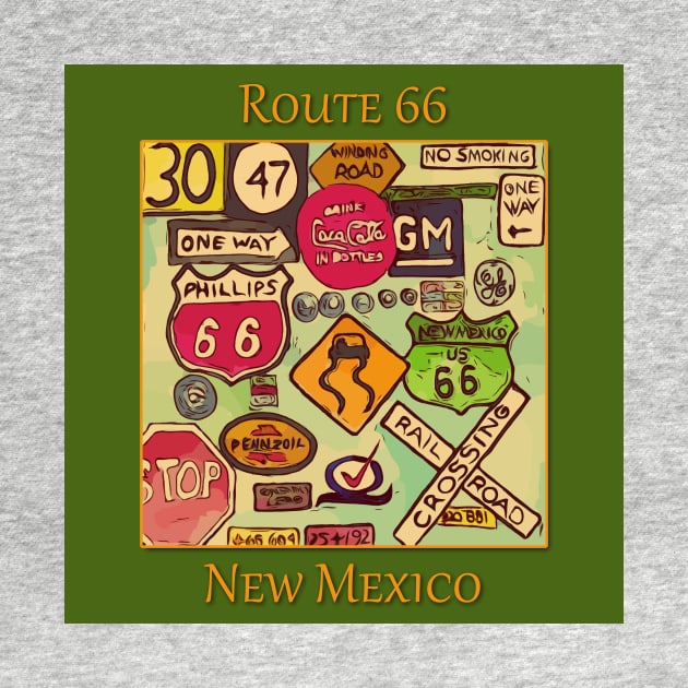Route 66 design New Mexico by WelshDesigns